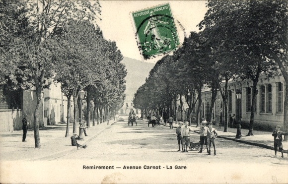 PC Remiremont Vosges, Avenue Carnot, train station