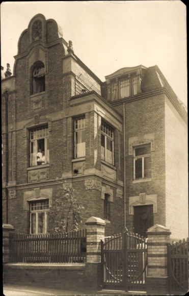 Foto Ak Höchst Frankfurt am Main, Wohnhaus