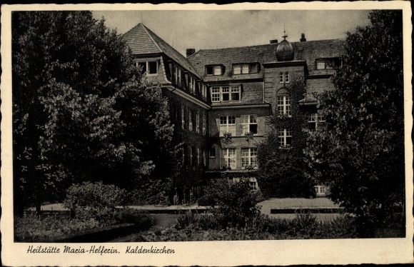Postcard Kaldenkirchen Nettetal North Rhine Westphalia, sanatorium Maria helper