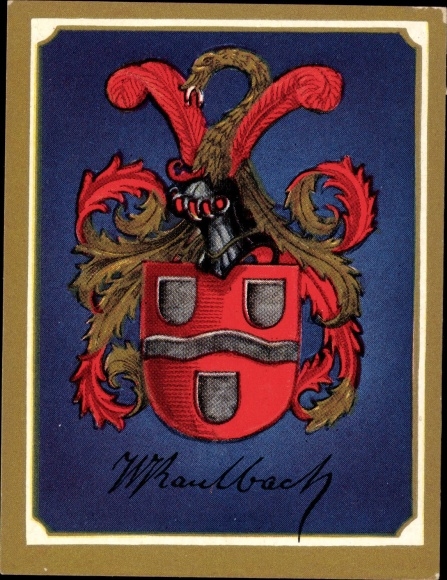 Collection picture Glorious German coats of arms Picture 222, Friedrich August von Kaulbach 1850-1929, painter