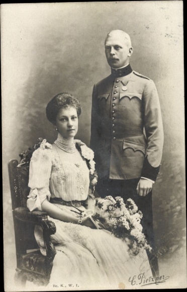 Ak Otto zu Windisch-Graetz, Elisabeth zu Windisch-Graetz, Erzherzogin von Österreich