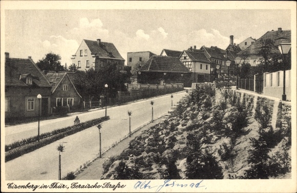 KP Eisenberg Turyngia, Geraische Straße