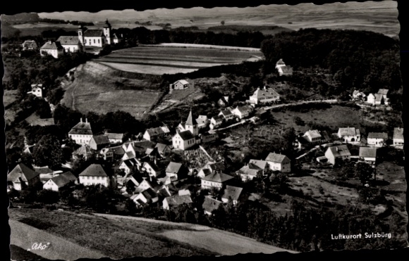 KP Sulzburg w Markgräflerland Kąpać Schwarzwald, zdjęcie lotnicze uzdrowiska klimatycznego, domów, kościoła