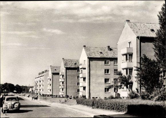 Ak Anklam in Mecklenburg Vorpommern, Peenstraße, woonwijk