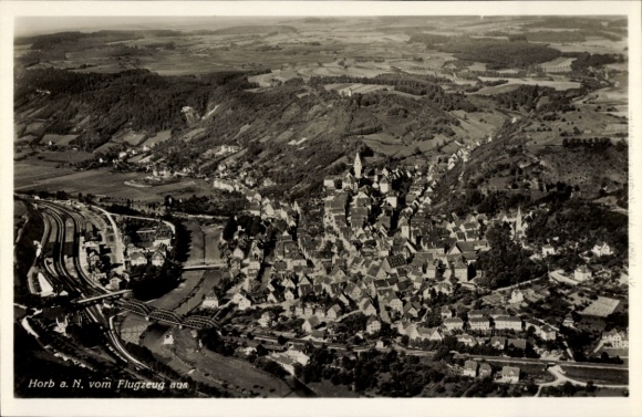 KP Horb am Neckar, zdjęcie lotnicze