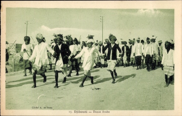 Ak Dschibuti, Danse Arabe, Tanzende Araber
