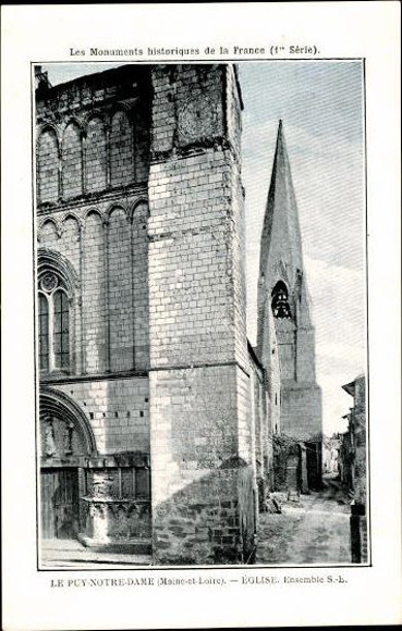 96 old PCs with description and cover, monuments in France