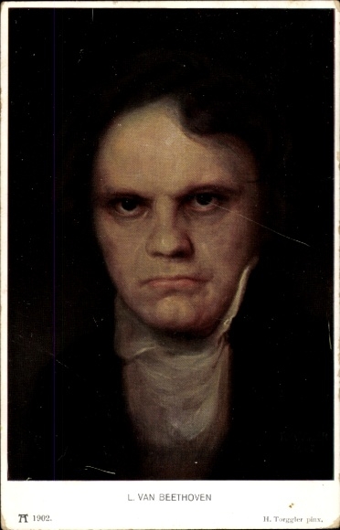 Artist Postcard Composer Ludwig van Beethoven, portrait
