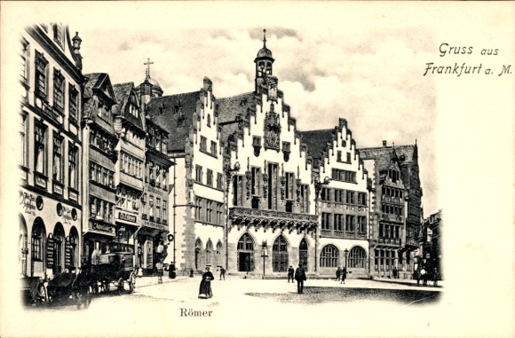 KP Frankfurt am Main, Römer, domy szczytowe