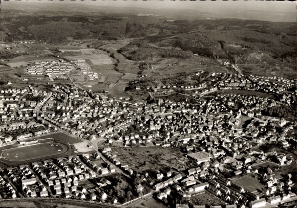 Ak Sindelfingen in Württemberg, luchtfoto