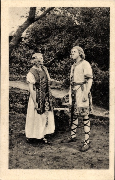 Ak Tecklenburg in Westfalen, Heimatspiele, Nibelungen