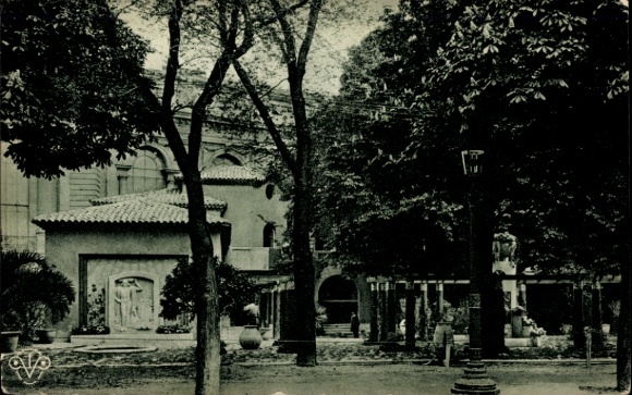 Postcard Paris, Exhibition of Decorative Arts 1925, Pavilion of the Alpes-Maritimes