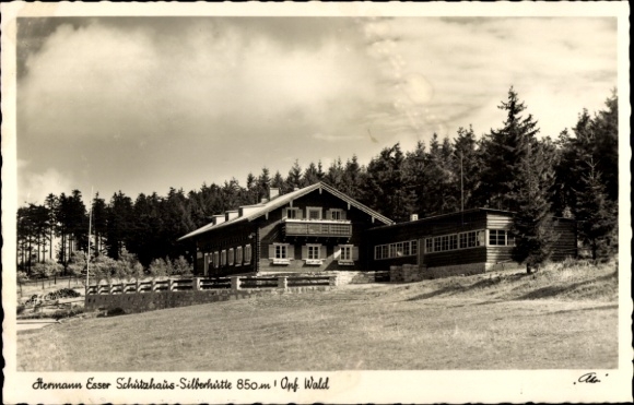 KP Silberhütte Bärnau w Górnym Palatynacie, ostoja Hermanna Essera
