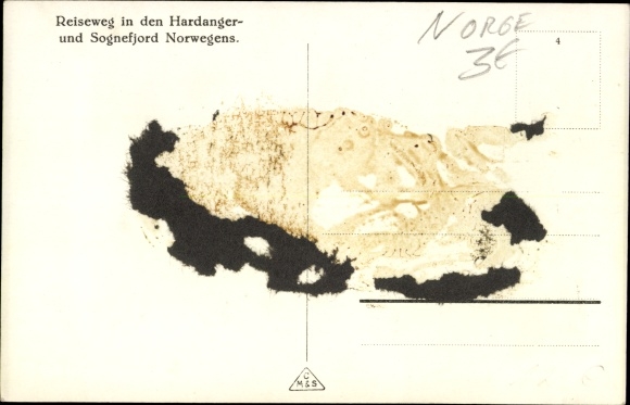 Mapy Ak Trasa w Hardanger i Sognefjord w Norwegii