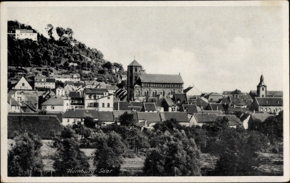 PC Homburg in the Palatinate Saarland, panorama