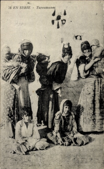 Postcard Syria, Turkmen residents