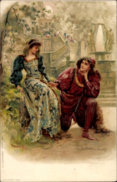 Künstler Ak Bacon, Der Kaufmann von Venedig, Komödie von William Shakespeare