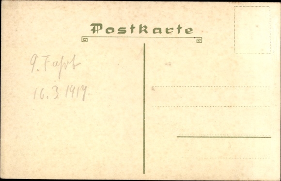 Ansichtkaart Liepaja Libau Letland, spoorzijde van het treinstation, Duitse soldaten, WOI