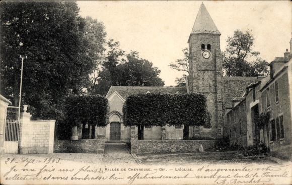 Ak Gif Essonne, Kirche