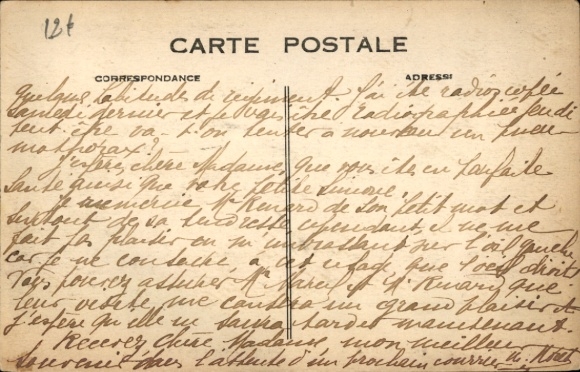 Postcard Limeil Brévannes Val de Marne, sanatorium, entrance, building, people on the street