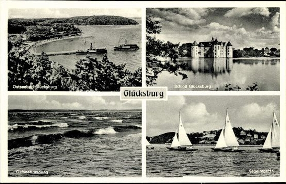 10 old PCs Glücksburg, various views