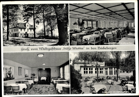 Ak Rolfshagen Auetal in Niedersachsen, Waldgasthaus Süße Mutter, Inh. Rolf Steinbach