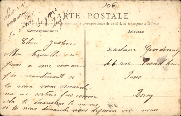 Postcard Bellevue Meudon Hauts de Seine, Passage a Level de la Rue des Potagers