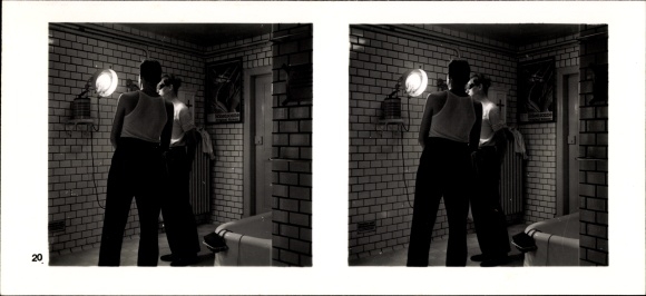 Stereo room image photo &quot;The NS model companies&quot; III 20, No. 330, Max Schulze, optician and mechanic