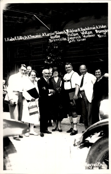Photo Postcard Bayreuth in Upper Franconia, Festival, Arturo Toscanini