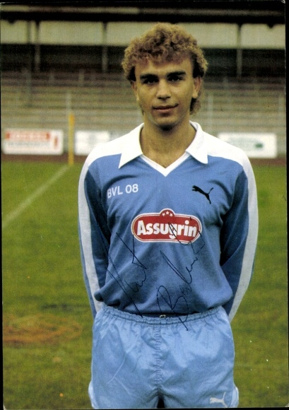 Autograph card footballer Kurt Balewski, FC Remscheid, autograph