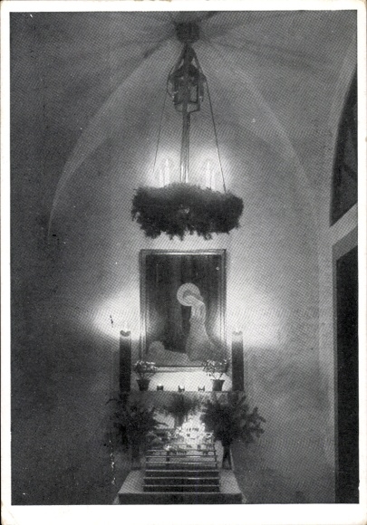 Postcard Berlin Steglitz Lankwitz, cloister picture in the mother house of the Christ the King Sisters, Alt-Lankwitz 37