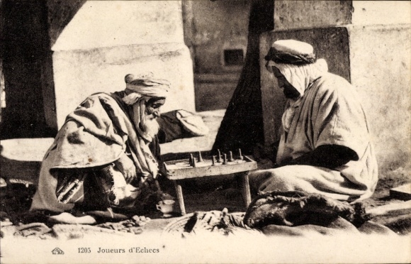 PC Joueurs d'Echeces, chess players, Maghreb