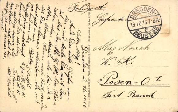 Postcard Dresden Pieschen, Torgauerstraße, Gasthof