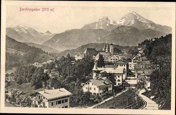 10 alte Ak Berchtesgaden, verschiedene Ansichten