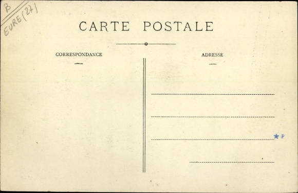 Postcard Broglie Eure, Le Chateau