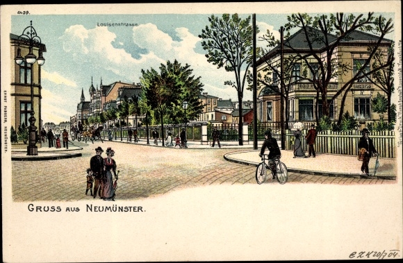 Litho Neumünster in Schleswig Holstein, Louisenstraße