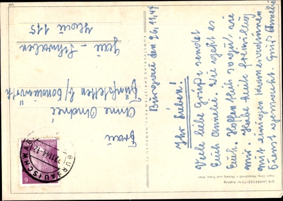 Artist Postcard zum Tobel, Hedwig, The Seasons, Spring, Allegory, Farmers, Spade