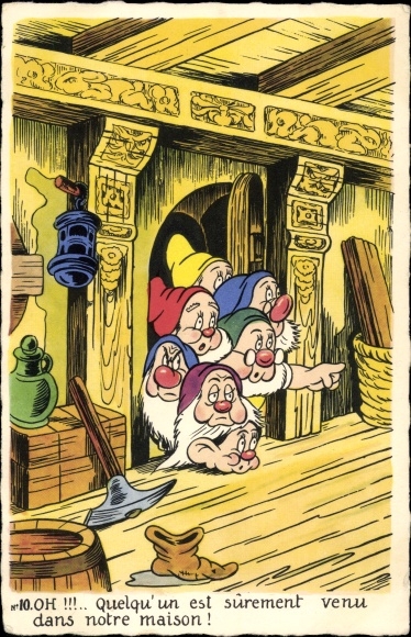 Artist PC Walt Disney, Blanche Neige, Snow White and the Seven Dwarfs, Snow White