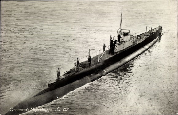 PC Dutch submarine, O 20, minelayer
