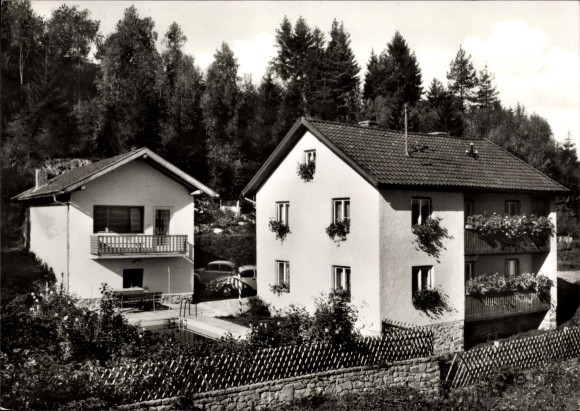 Ansichtkaart Hasenbichl Prackenbach in Neder-Beieren, huis Wagner