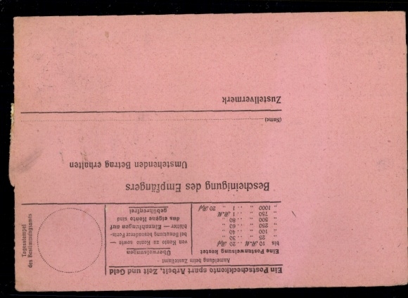 PAW 791 (2) "Brünnl 30.3.45" with certificate of origin