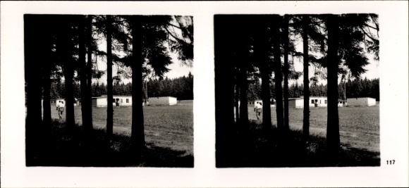 Stereo spatial image The NS model companies 1937-38 No. 427 III/117, Albert Dölling Civil Engineering Bühlau