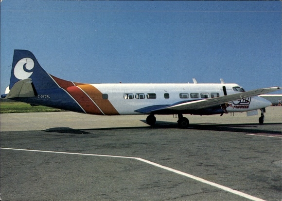 Ak Passagierflugzeug City Express Saunders ST-27, C-GYCR