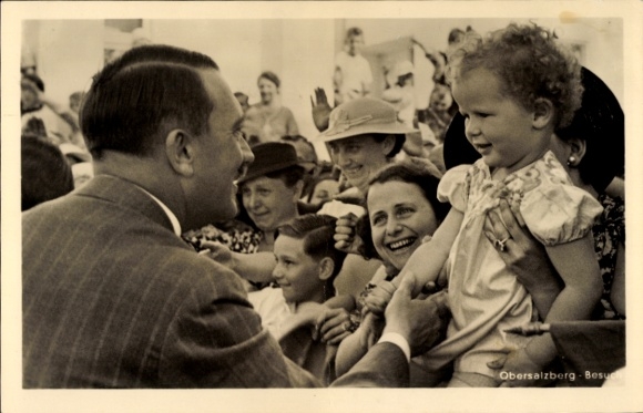 Ak Obersalzberg Berchtesgaden, Führer und Reichskanzler Adolf Hitler