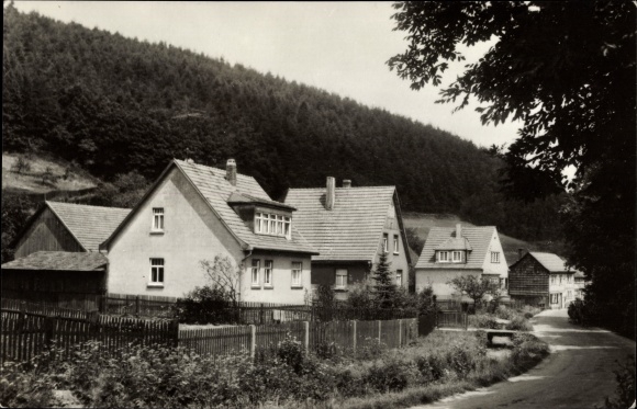 PC Mosbach Wutha Farnroda in Thuringia, street section