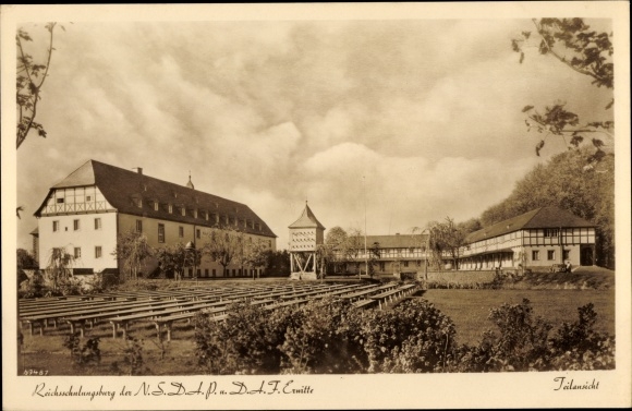 Postcard Erwitte in Westphalia, Reich training castle of the NSDAP and DAF