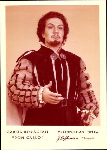 Foto Opernsänger Grabis Boyagian, Don Carlo