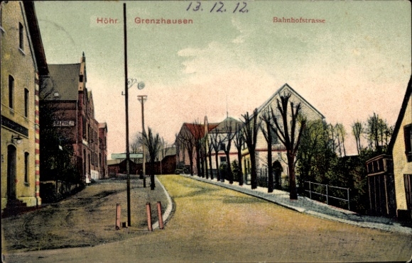 KP Höhr Grenzhausen w Westerwald, Bahnhofstraße