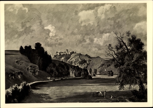 Artist PC Bayerlein, Fritz, Kallmünz Castle, HDK 503