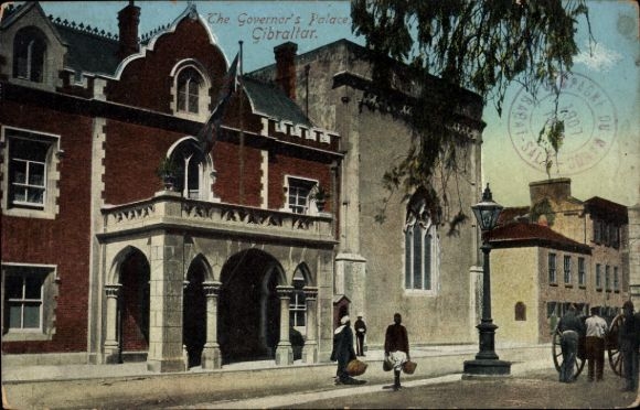 Ak Gibraltar, het paleis van de gouverneur